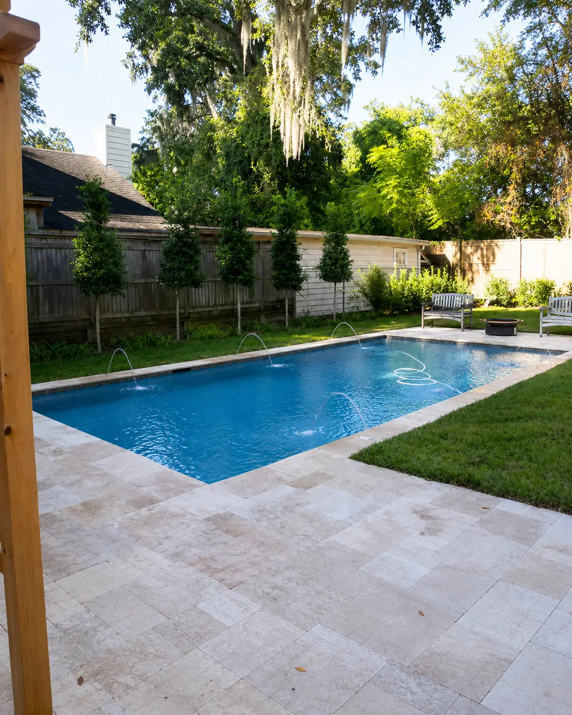 Residential swimming pool project