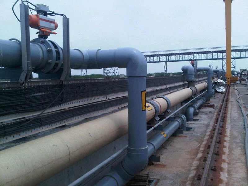 Industrial piping system installation