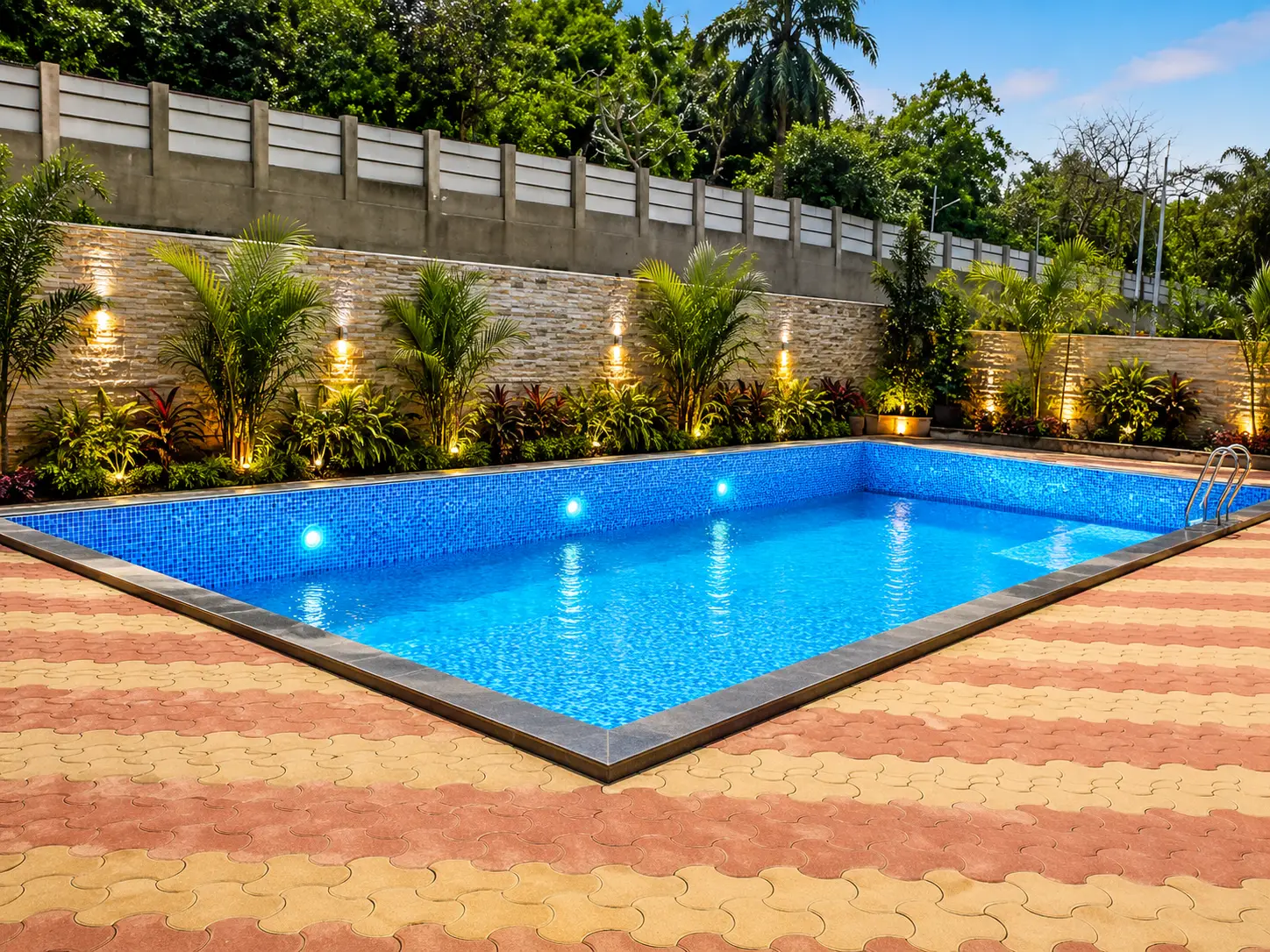 Residential swimming pool development project